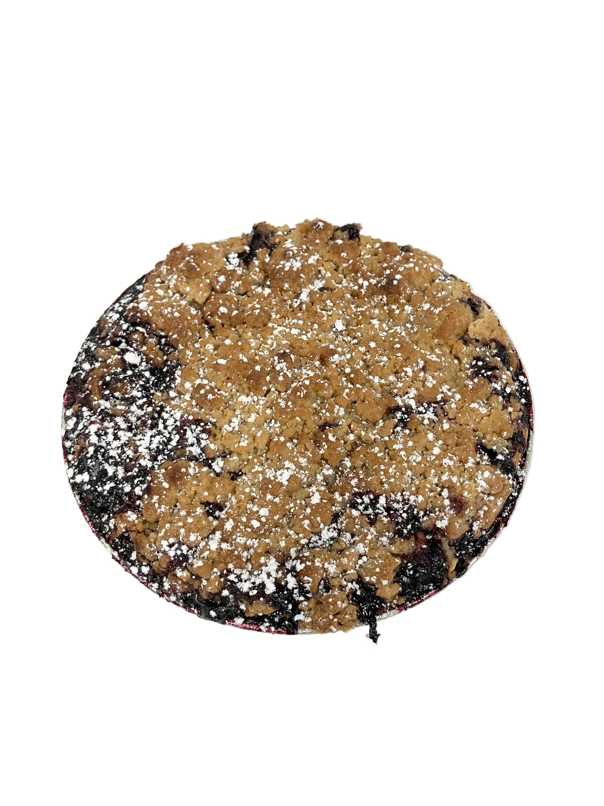 Blueberry Crumble pie
