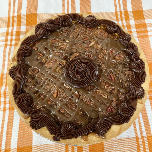 Chocolate Bourbon Carmel Pecan Pie