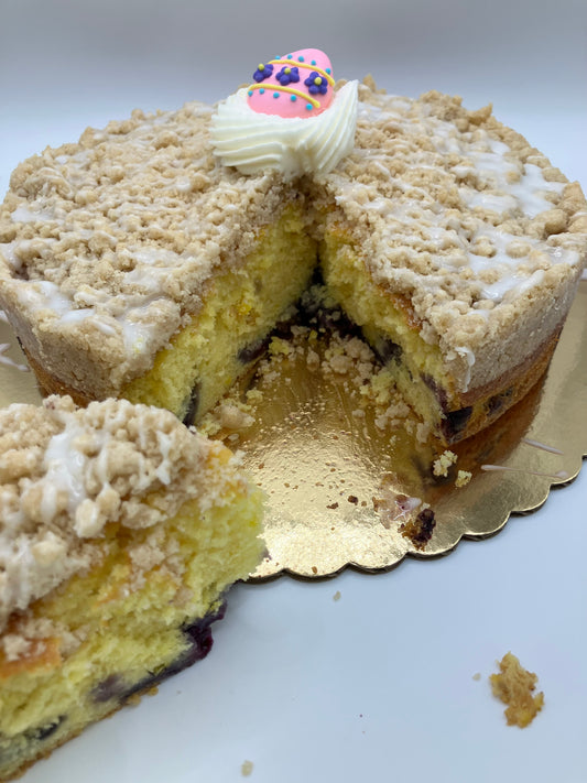 Blueberry Lemon Crumb Cake ( Coffee Cake)