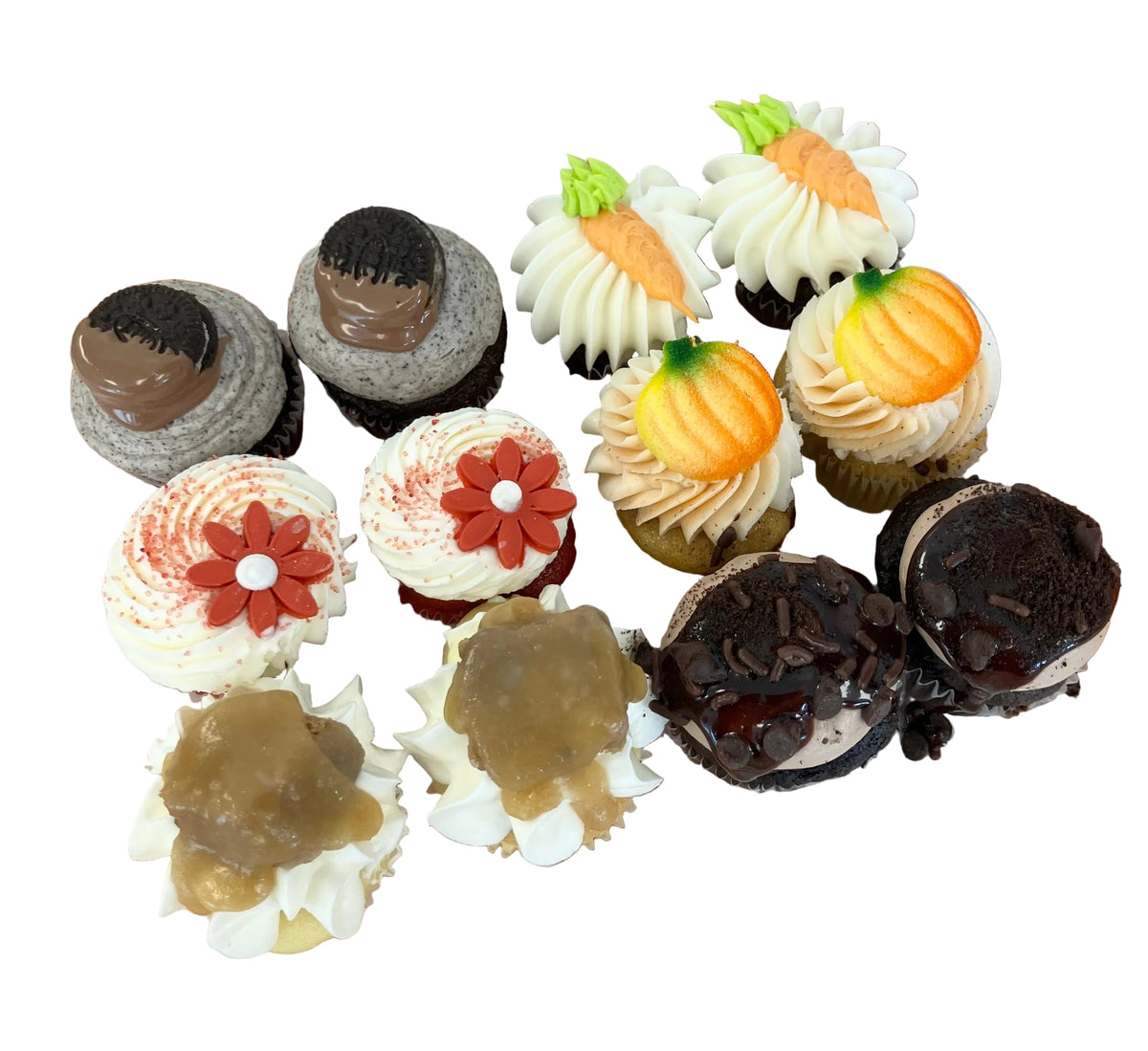 Thanksgiving Gourmet Mini cupcakes Pickups November 17th-25th