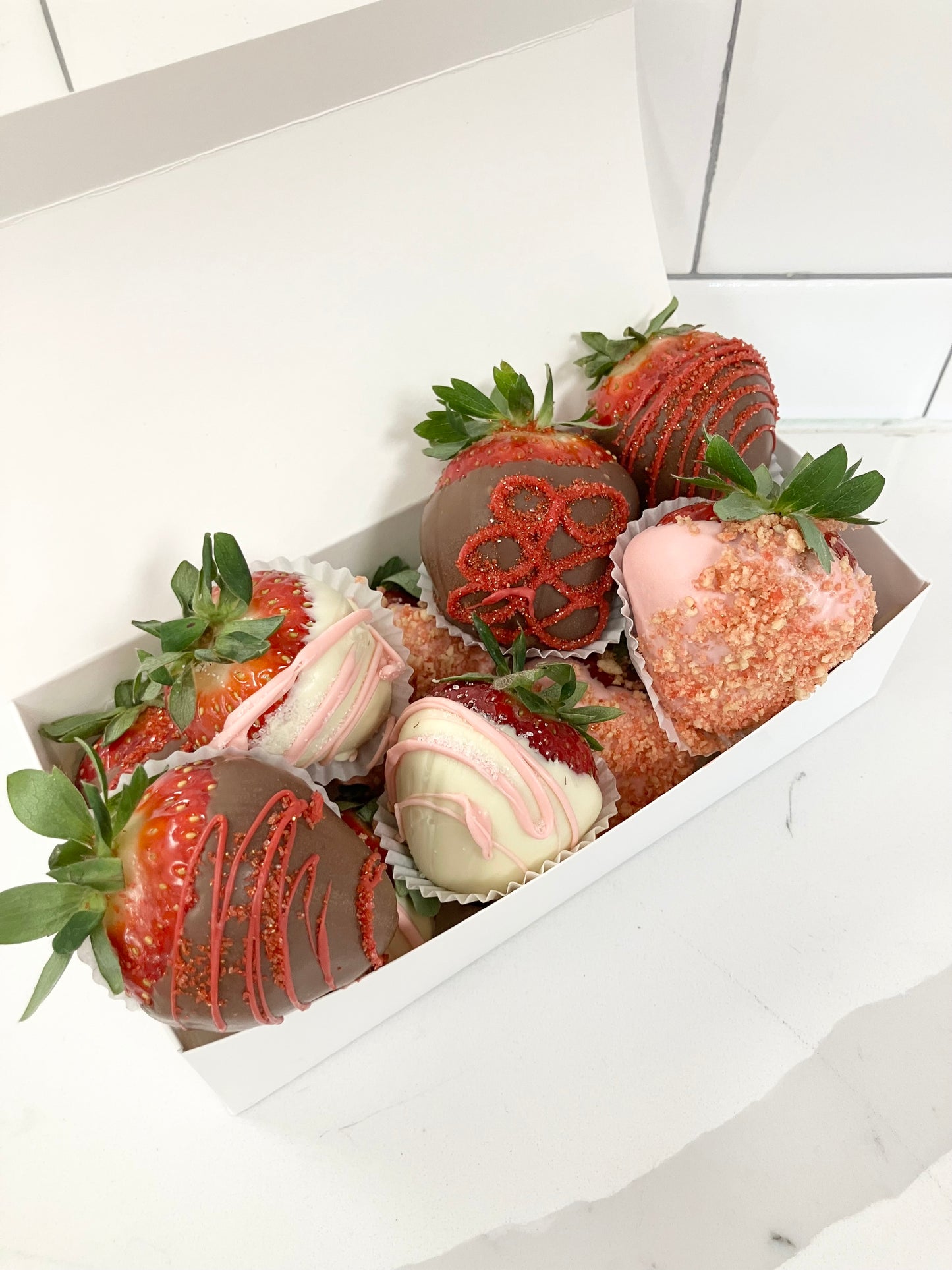 Belgium Chocolate Dipped strawberries 6