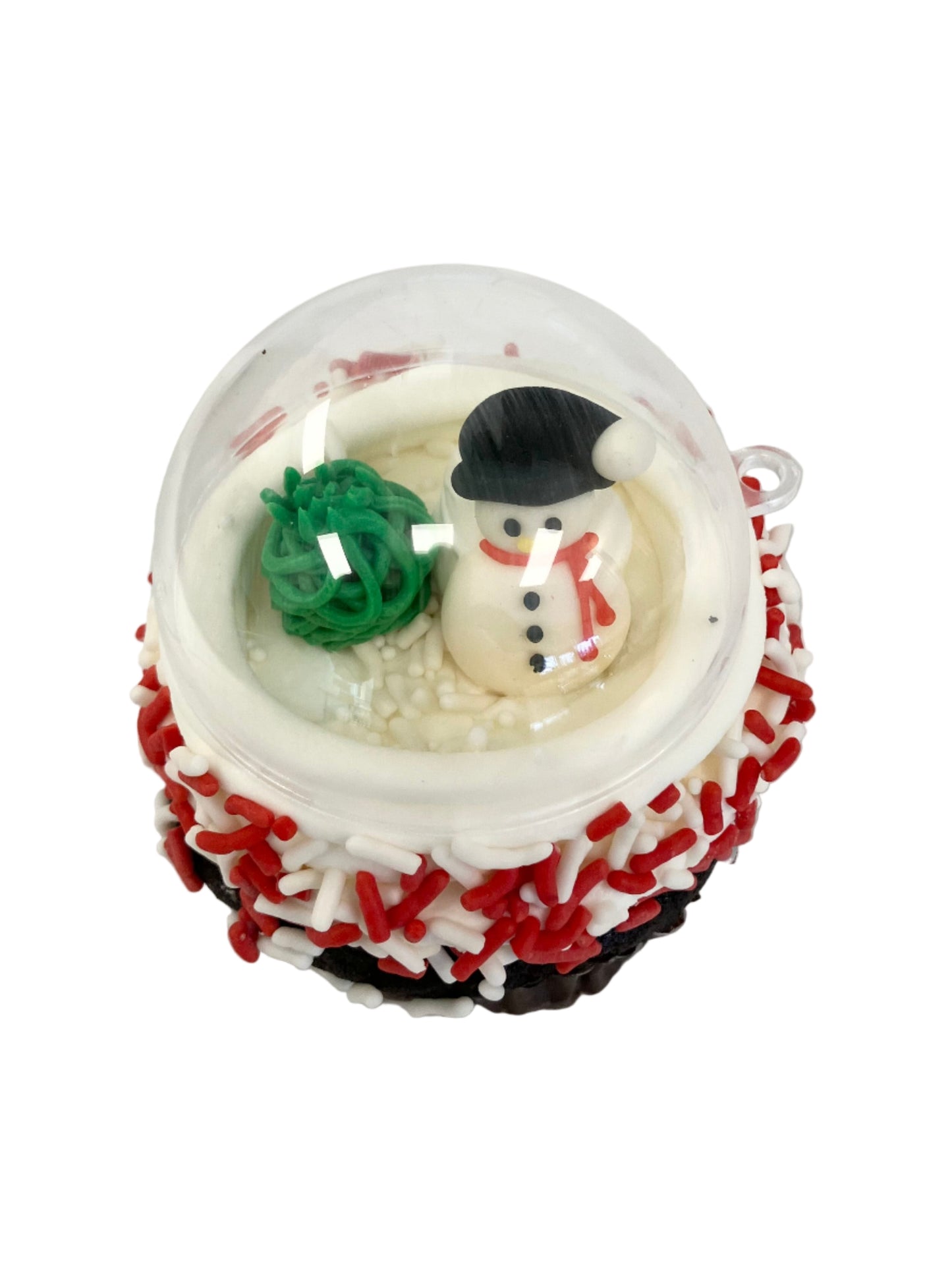 Snow Globe Cupcake