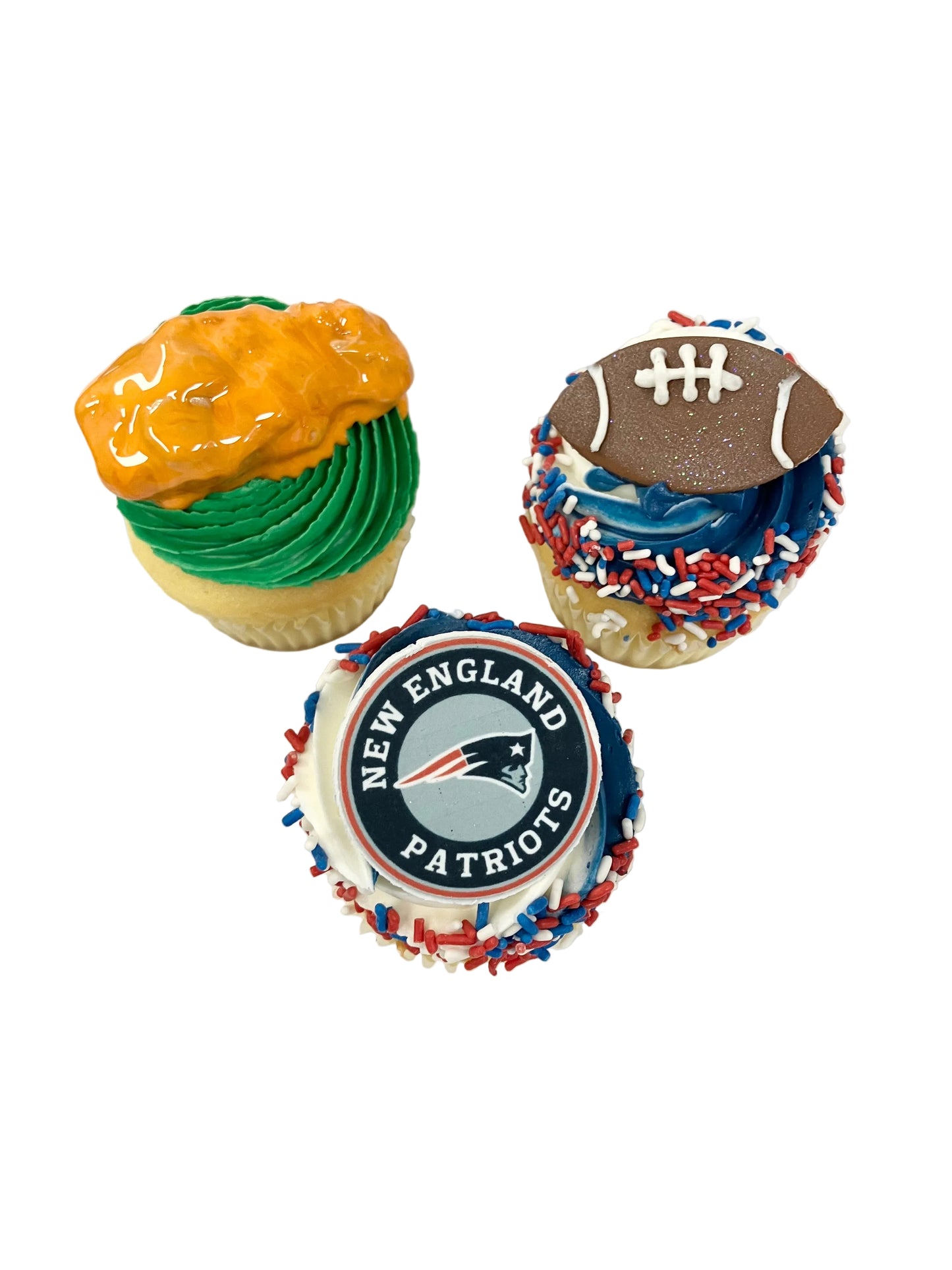 12 Pack Superbowl Cupcakes
