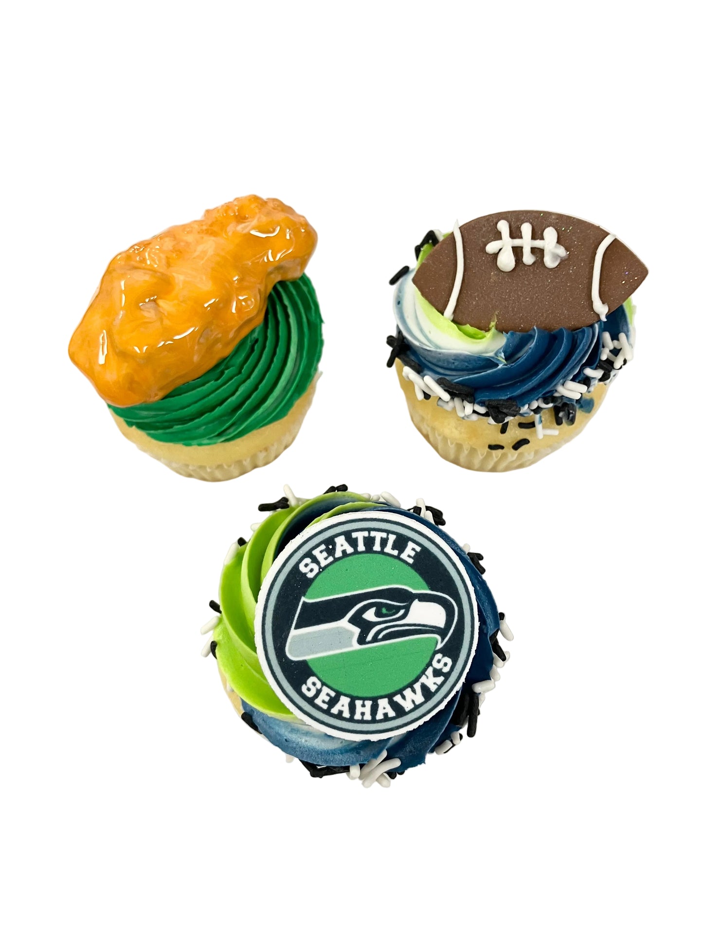 12 Pack Superbowl Cupcakes
