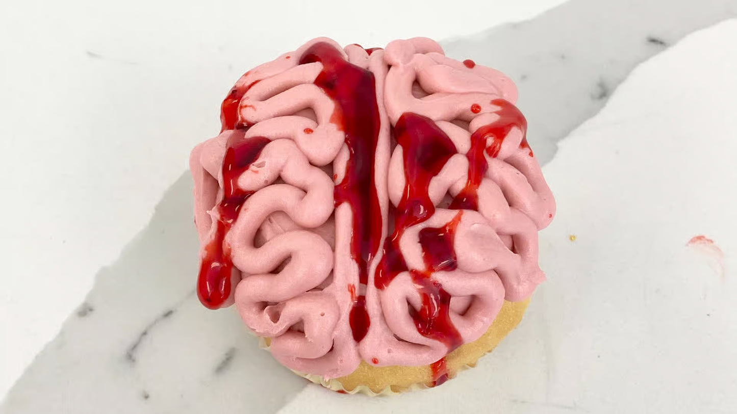 Zombie Lunch Cupcake