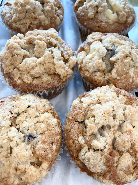 Giant Blueberry Muffins