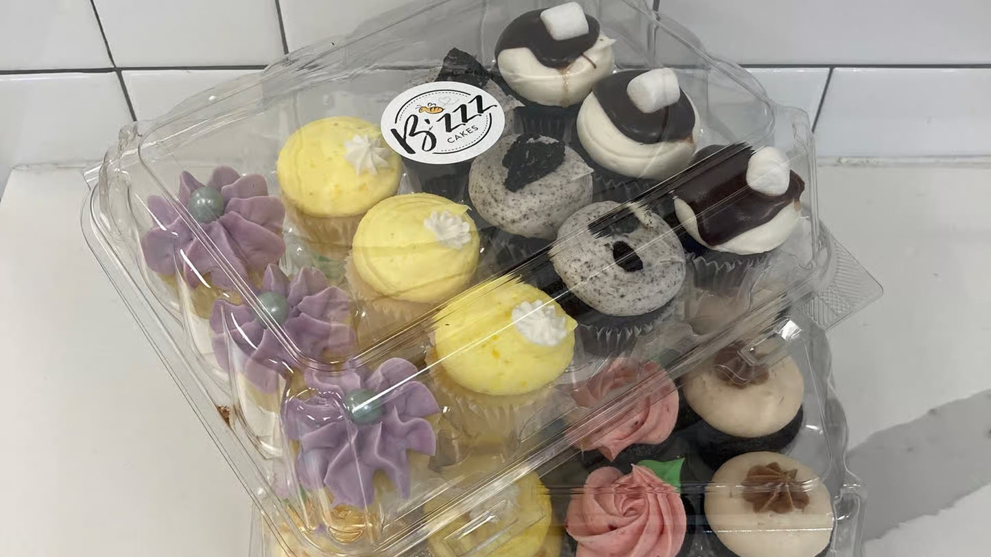 1 Dozen Mini Gourmet Cupcakes